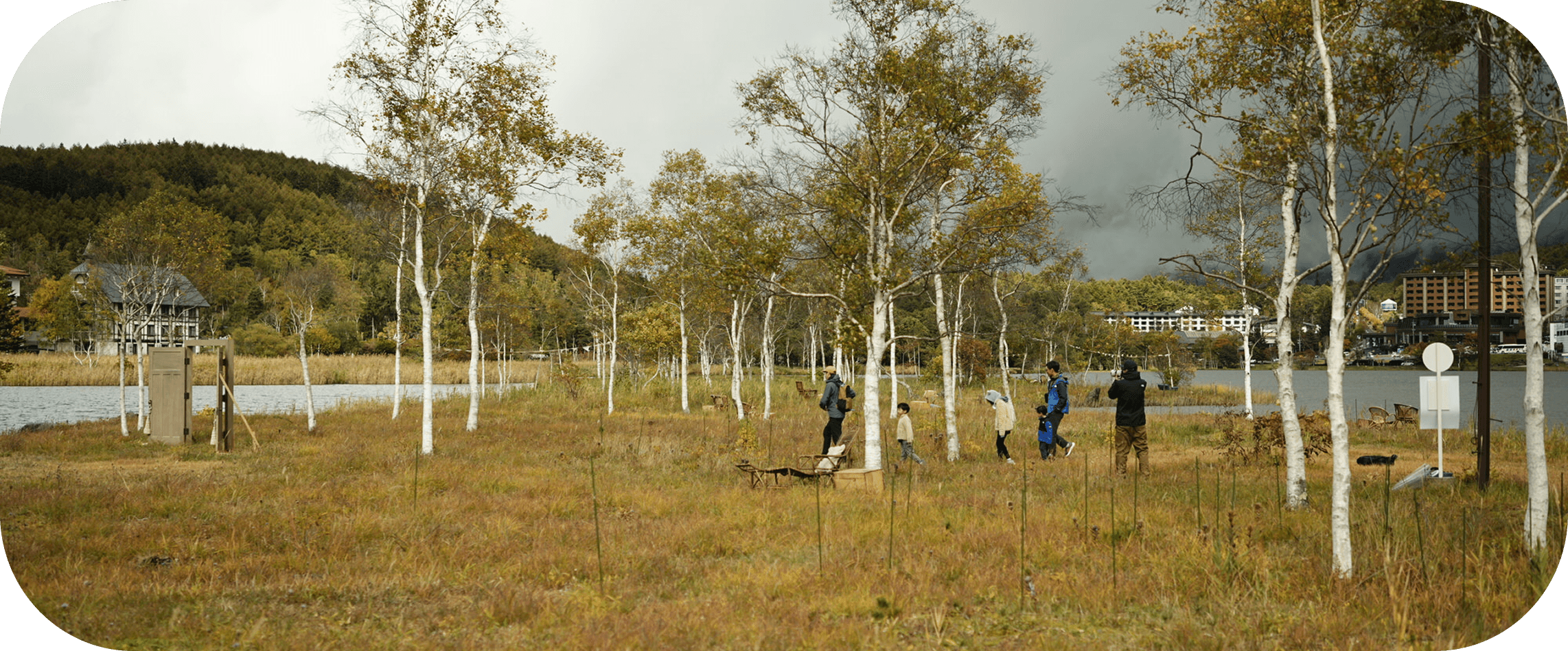 白樺湖のロケーション